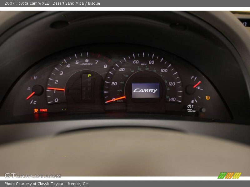 Desert Sand Mica / Bisque 2007 Toyota Camry XLE