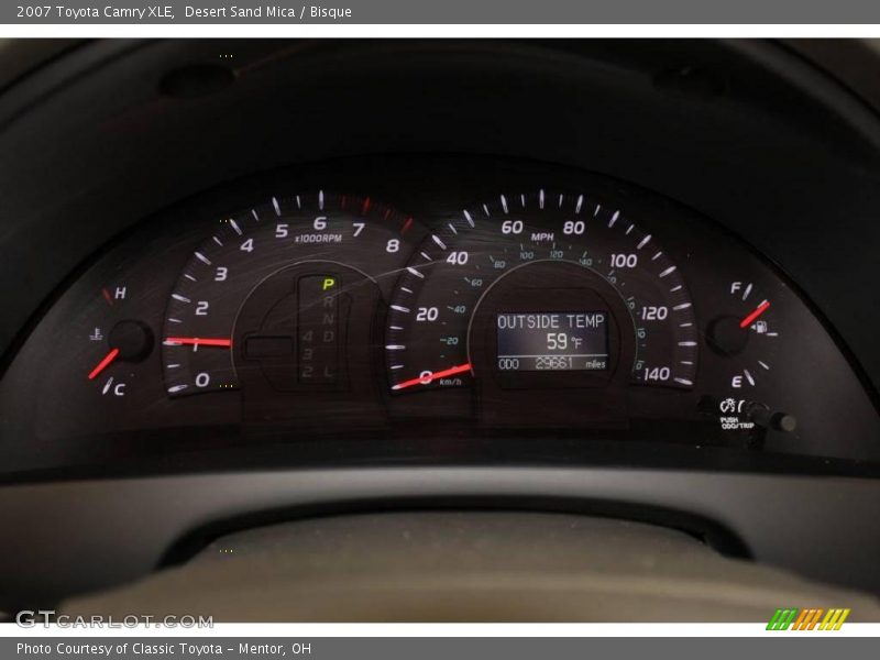 Desert Sand Mica / Bisque 2007 Toyota Camry XLE