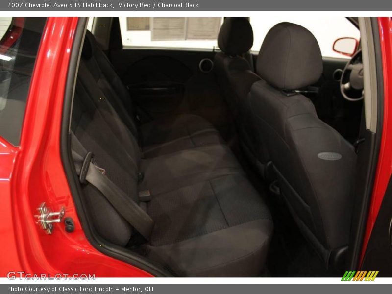 Victory Red / Charcoal Black 2007 Chevrolet Aveo 5 LS Hatchback