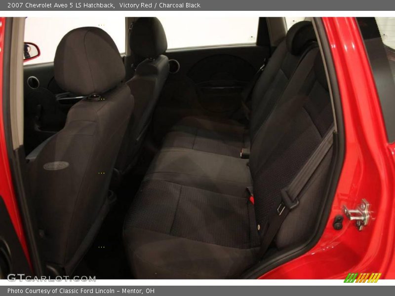 Victory Red / Charcoal Black 2007 Chevrolet Aveo 5 LS Hatchback