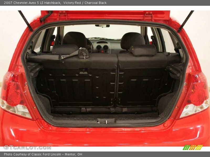 Victory Red / Charcoal Black 2007 Chevrolet Aveo 5 LS Hatchback