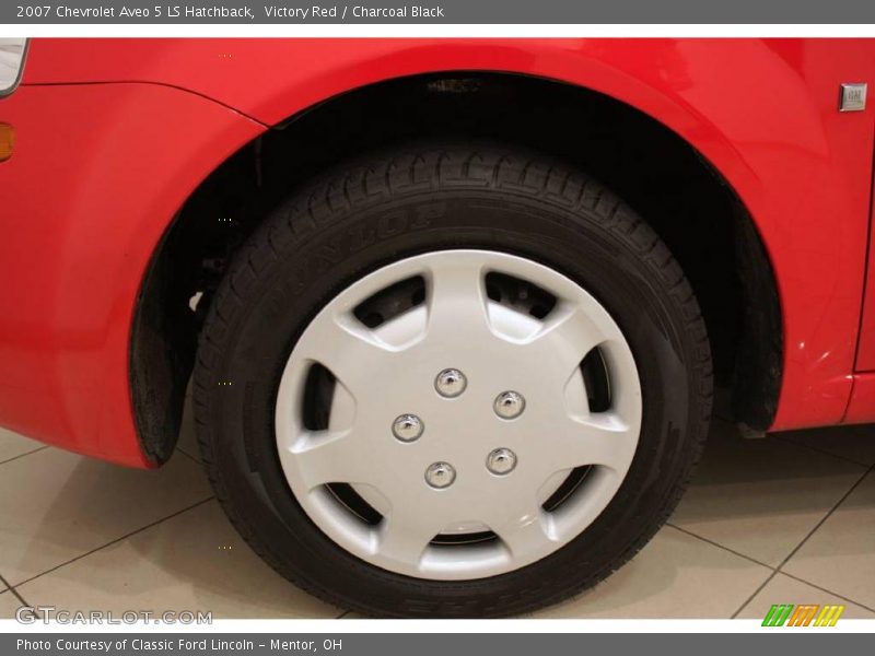 Victory Red / Charcoal Black 2007 Chevrolet Aveo 5 LS Hatchback