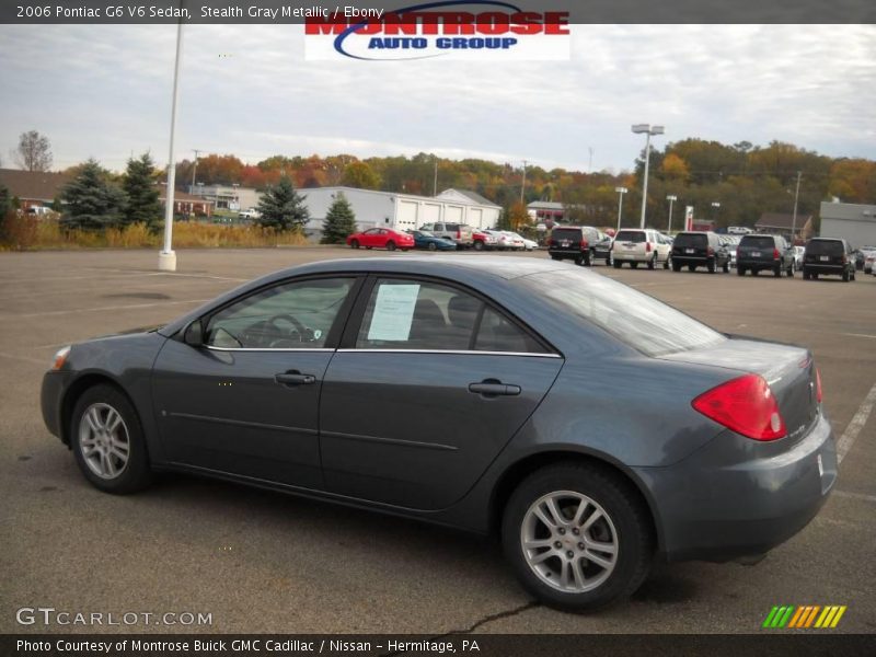 Stealth Gray Metallic / Ebony 2006 Pontiac G6 V6 Sedan