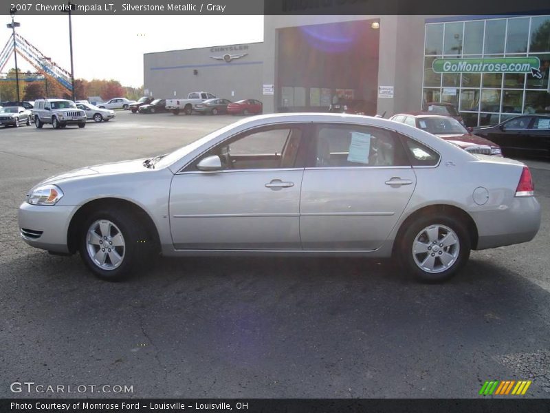 Silverstone Metallic / Gray 2007 Chevrolet Impala LT