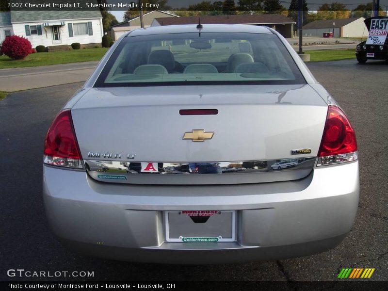 Silverstone Metallic / Gray 2007 Chevrolet Impala LT