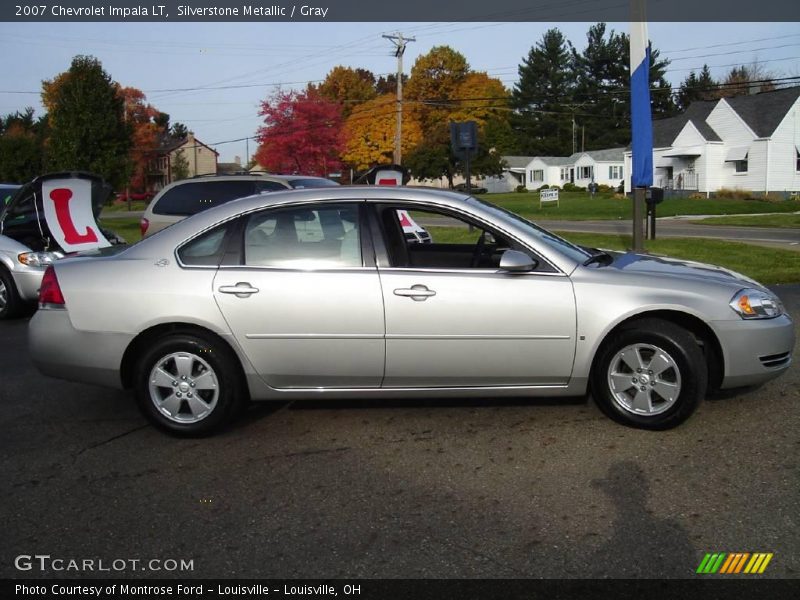 Silverstone Metallic / Gray 2007 Chevrolet Impala LT