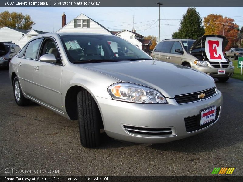 Silverstone Metallic / Gray 2007 Chevrolet Impala LT