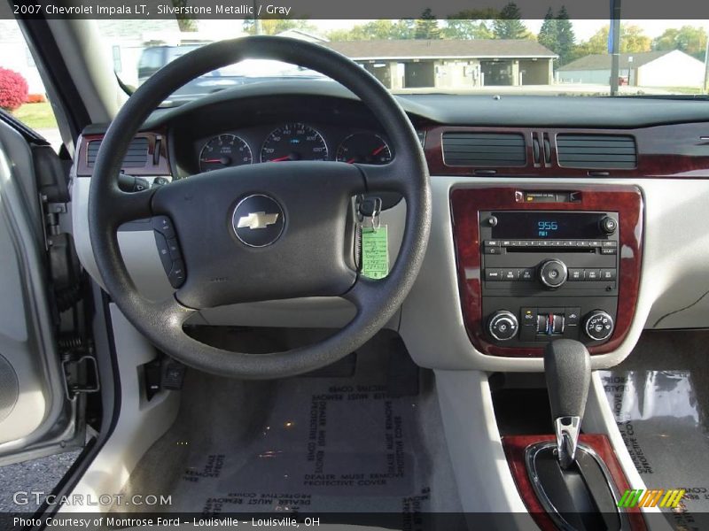 Silverstone Metallic / Gray 2007 Chevrolet Impala LT