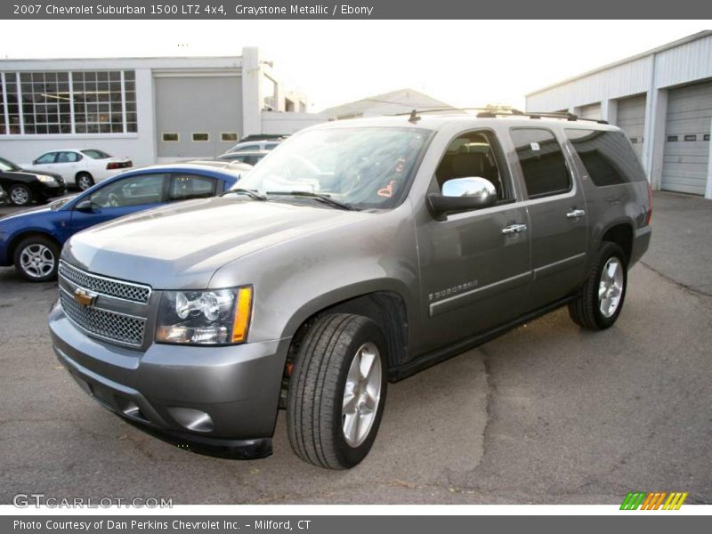 Graystone Metallic / Ebony 2007 Chevrolet Suburban 1500 LTZ 4x4