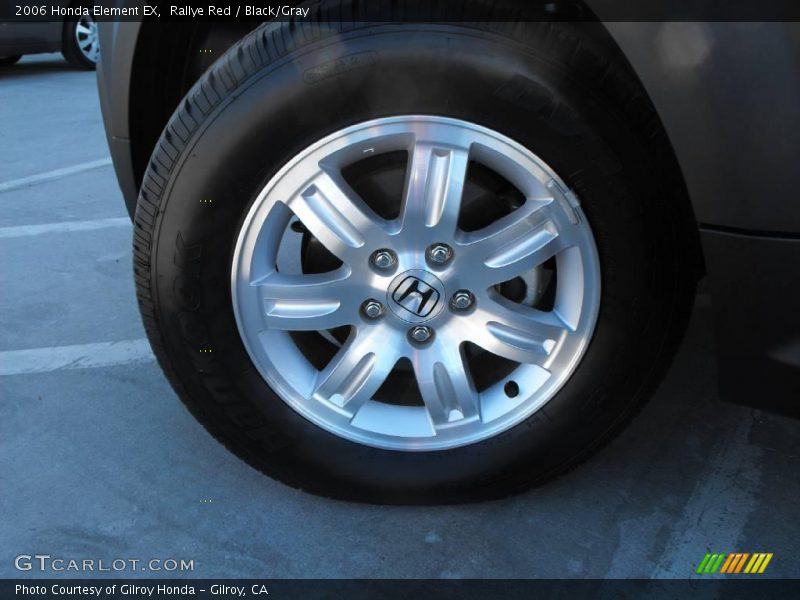 Rallye Red / Black/Gray 2006 Honda Element EX