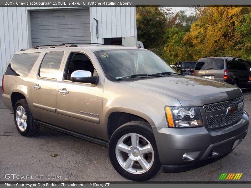 Graystone Metallic / Ebony 2007 Chevrolet Suburban 1500 LTZ 4x4