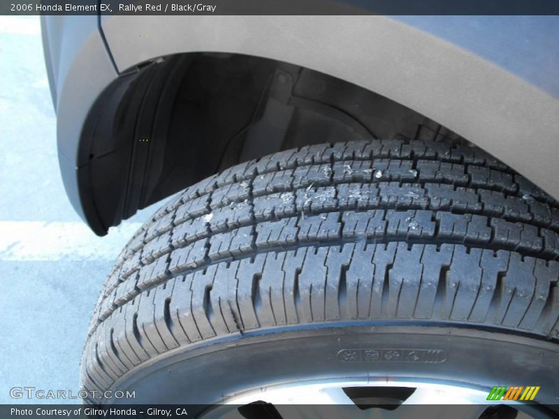 Rallye Red / Black/Gray 2006 Honda Element EX