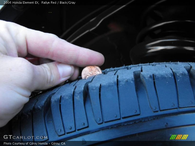 Rallye Red / Black/Gray 2006 Honda Element EX