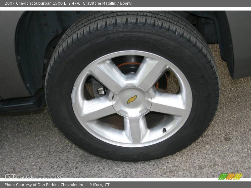 Graystone Metallic / Ebony 2007 Chevrolet Suburban 1500 LTZ 4x4