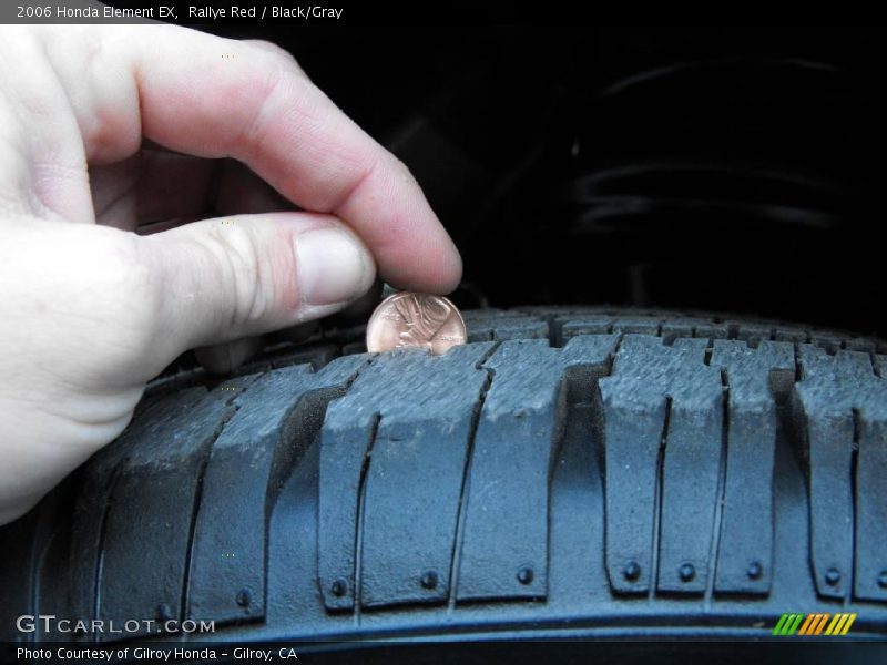 Rallye Red / Black/Gray 2006 Honda Element EX