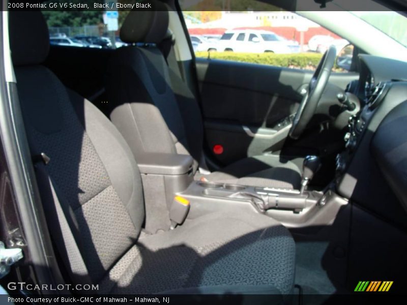 Black / Ebony Black 2008 Pontiac G6 V6 Sedan