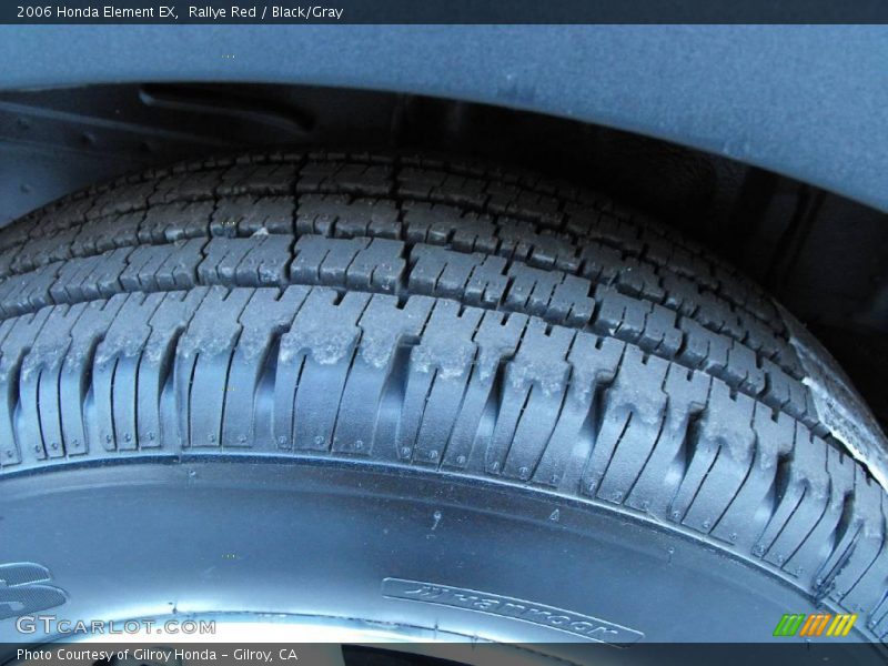 Rallye Red / Black/Gray 2006 Honda Element EX