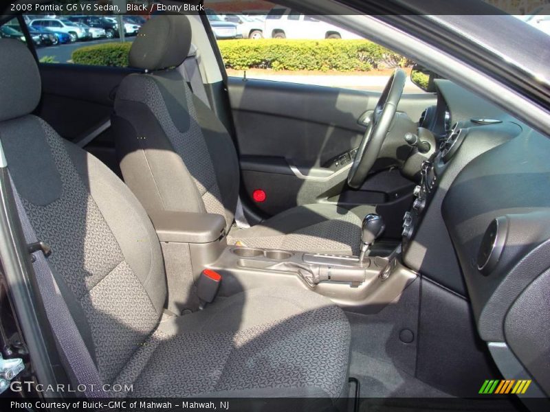 Black / Ebony Black 2008 Pontiac G6 V6 Sedan