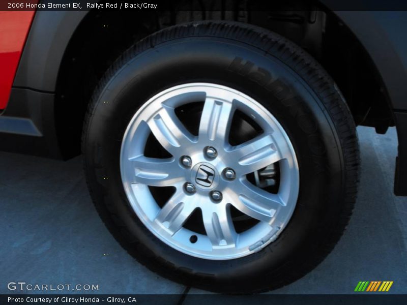 Rallye Red / Black/Gray 2006 Honda Element EX