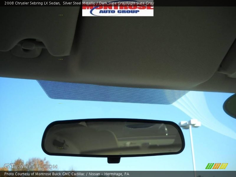 Silver Steel Metallic / Dark Slate Gray/Light Slate Gray 2008 Chrysler Sebring LX Sedan