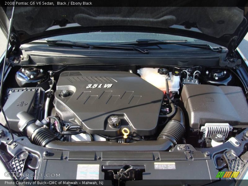 Black / Ebony Black 2008 Pontiac G6 V6 Sedan