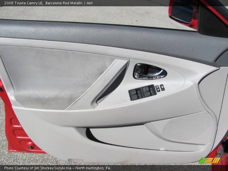 Barcelona Red Metallic / Ash 2008 Toyota Camry LE