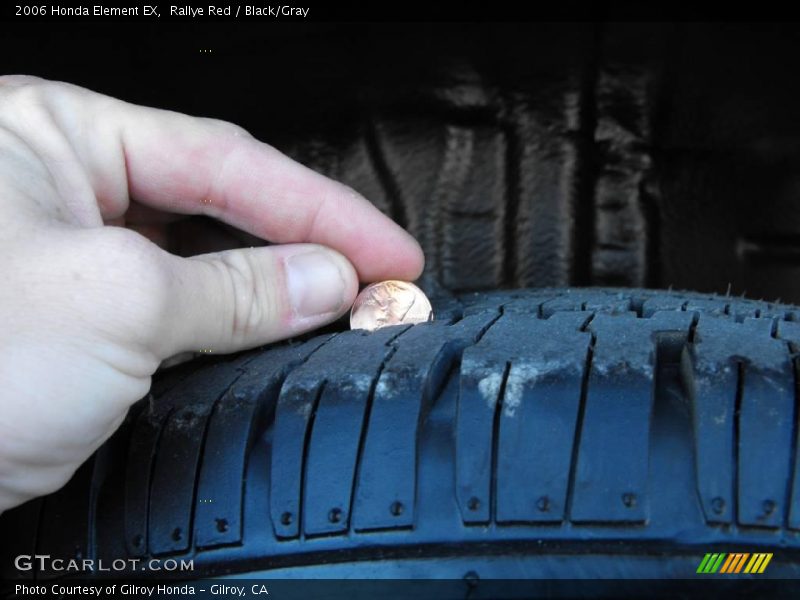 Rallye Red / Black/Gray 2006 Honda Element EX