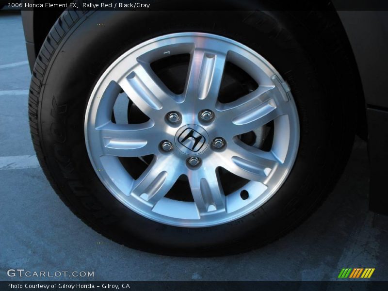 Rallye Red / Black/Gray 2006 Honda Element EX