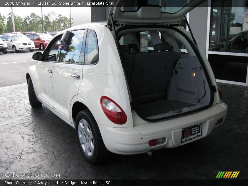 Stone White / Pastel Slate Gray 2008 Chrysler PT Cruiser LX