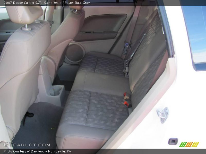 Stone White / Pastel Slate Gray 2007 Dodge Caliber SXT