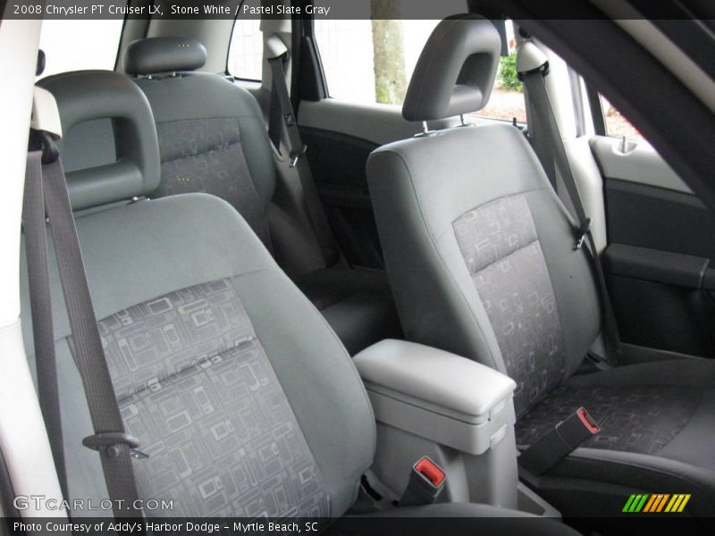 Stone White / Pastel Slate Gray 2008 Chrysler PT Cruiser LX