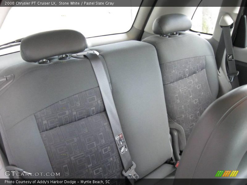 Stone White / Pastel Slate Gray 2008 Chrysler PT Cruiser LX