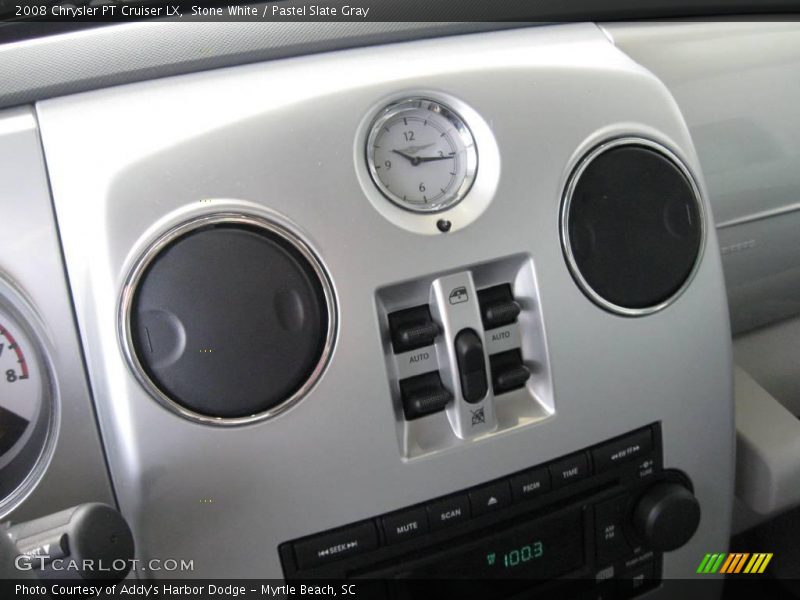 Stone White / Pastel Slate Gray 2008 Chrysler PT Cruiser LX