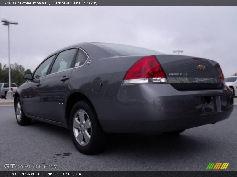Dark Silver Metallic / Gray 2008 Chevrolet Impala LT