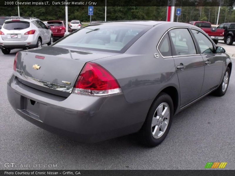 Dark Silver Metallic / Gray 2008 Chevrolet Impala LT