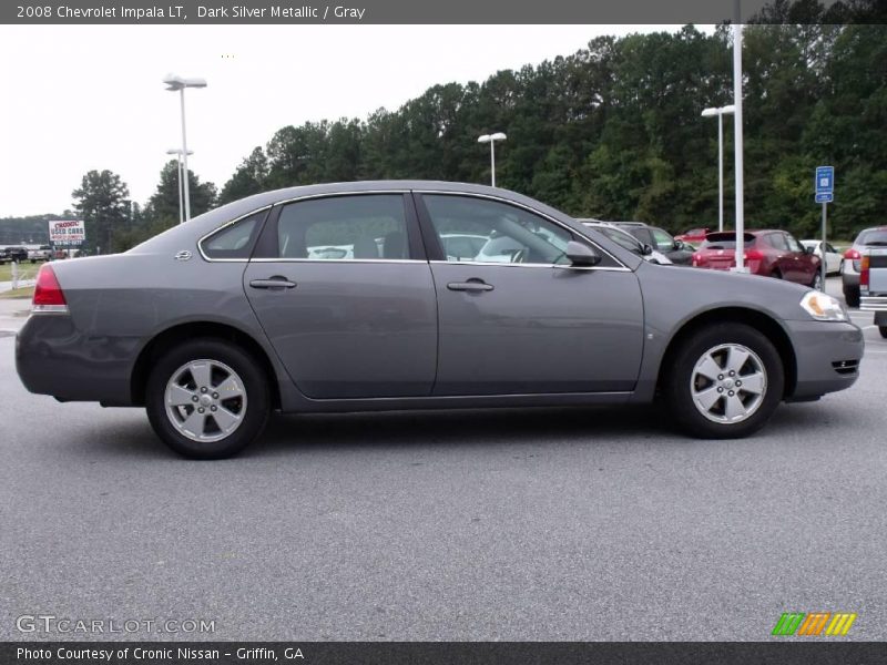 Dark Silver Metallic / Gray 2008 Chevrolet Impala LT