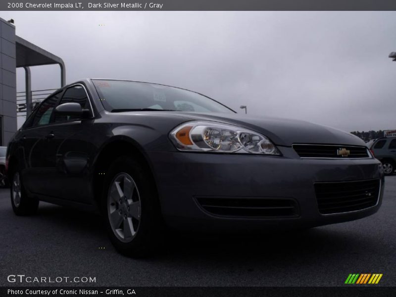 Dark Silver Metallic / Gray 2008 Chevrolet Impala LT