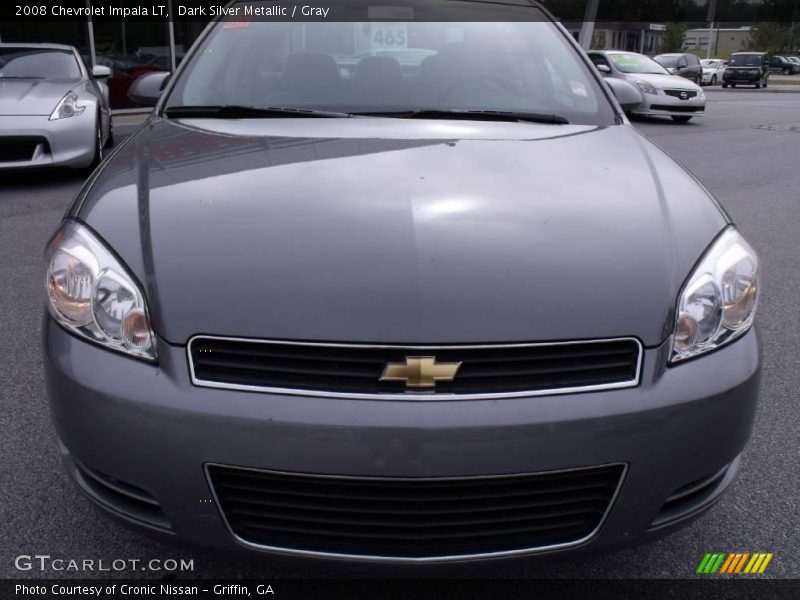 Dark Silver Metallic / Gray 2008 Chevrolet Impala LT