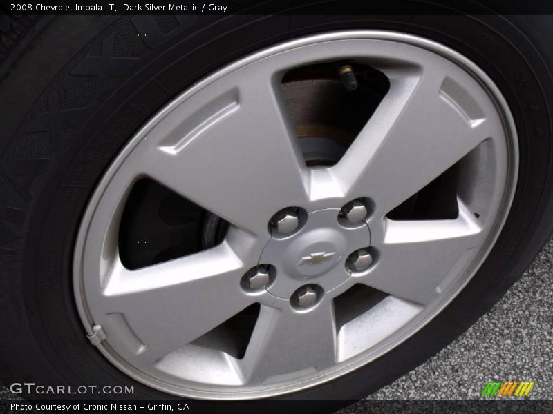 Dark Silver Metallic / Gray 2008 Chevrolet Impala LT