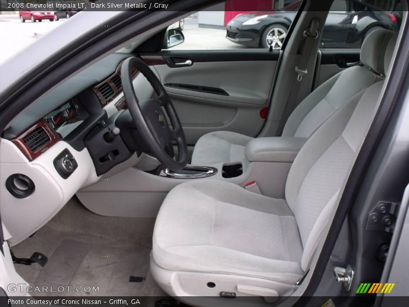 Dark Silver Metallic / Gray 2008 Chevrolet Impala LT