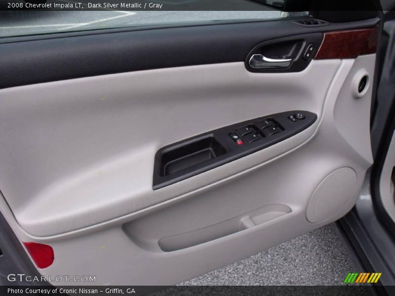 Dark Silver Metallic / Gray 2008 Chevrolet Impala LT