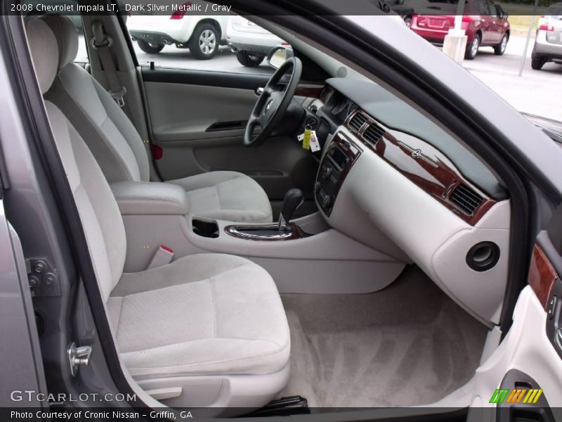 Dark Silver Metallic / Gray 2008 Chevrolet Impala LT