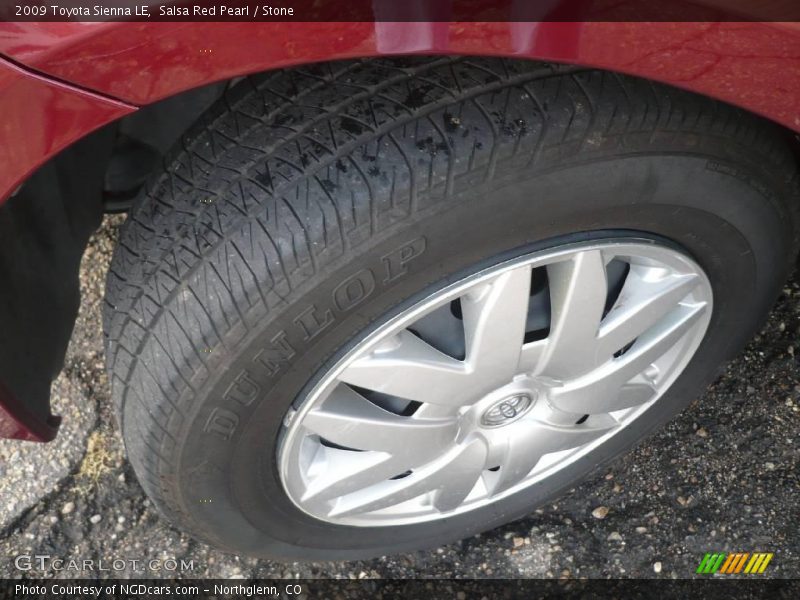 Salsa Red Pearl / Stone 2009 Toyota Sienna LE