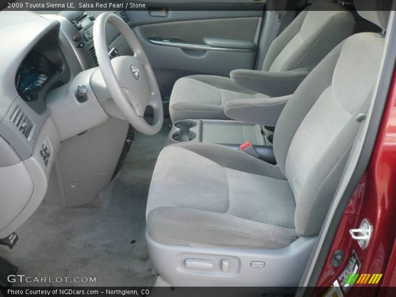 Salsa Red Pearl / Stone 2009 Toyota Sienna LE