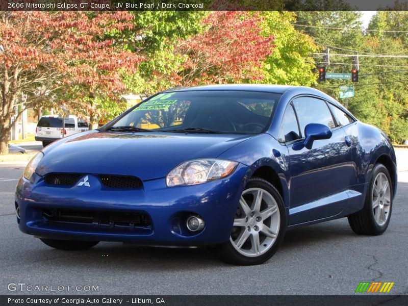 UV Blue Pearl / Dark Charcoal 2006 Mitsubishi Eclipse GT Coupe