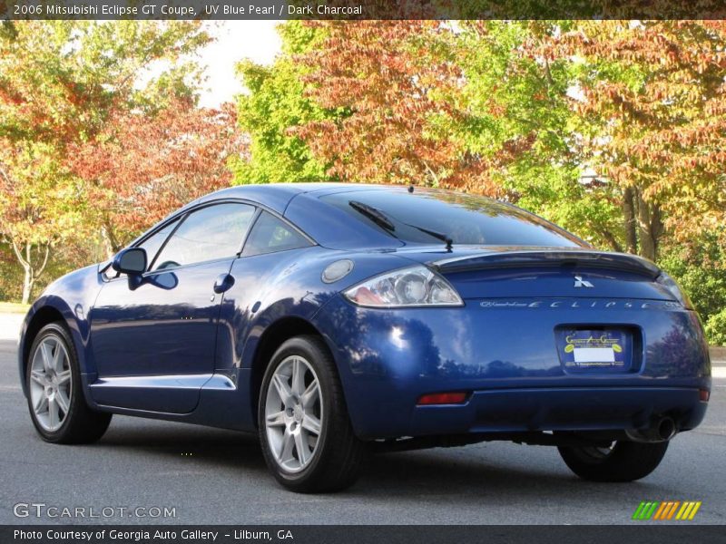 UV Blue Pearl / Dark Charcoal 2006 Mitsubishi Eclipse GT Coupe