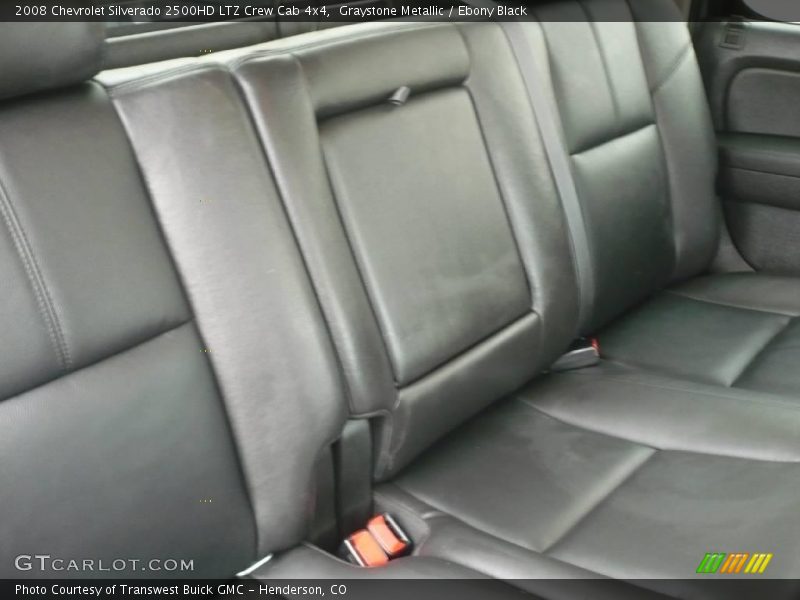 Graystone Metallic / Ebony Black 2008 Chevrolet Silverado 2500HD LTZ Crew Cab 4x4