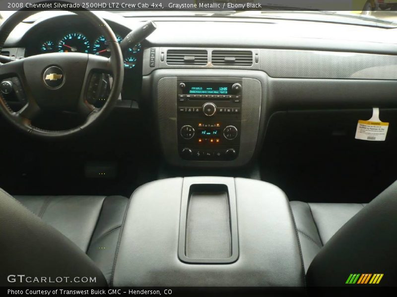 Graystone Metallic / Ebony Black 2008 Chevrolet Silverado 2500HD LTZ Crew Cab 4x4