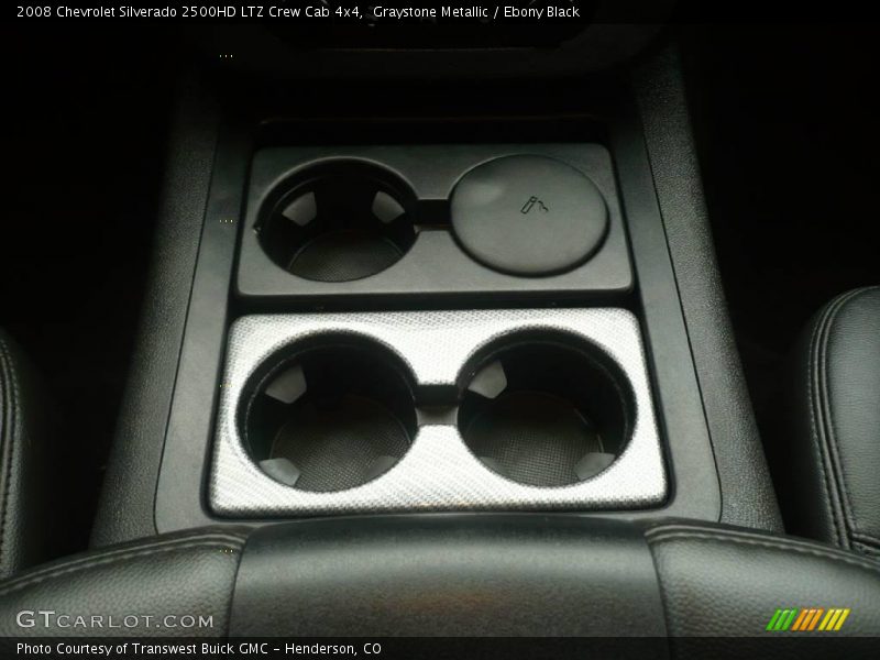 Graystone Metallic / Ebony Black 2008 Chevrolet Silverado 2500HD LTZ Crew Cab 4x4