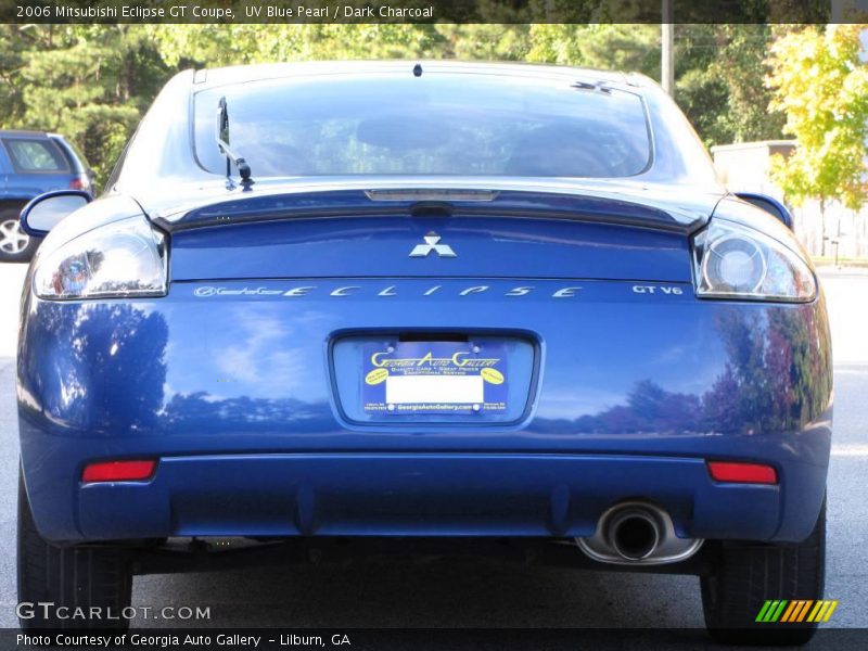 UV Blue Pearl / Dark Charcoal 2006 Mitsubishi Eclipse GT Coupe